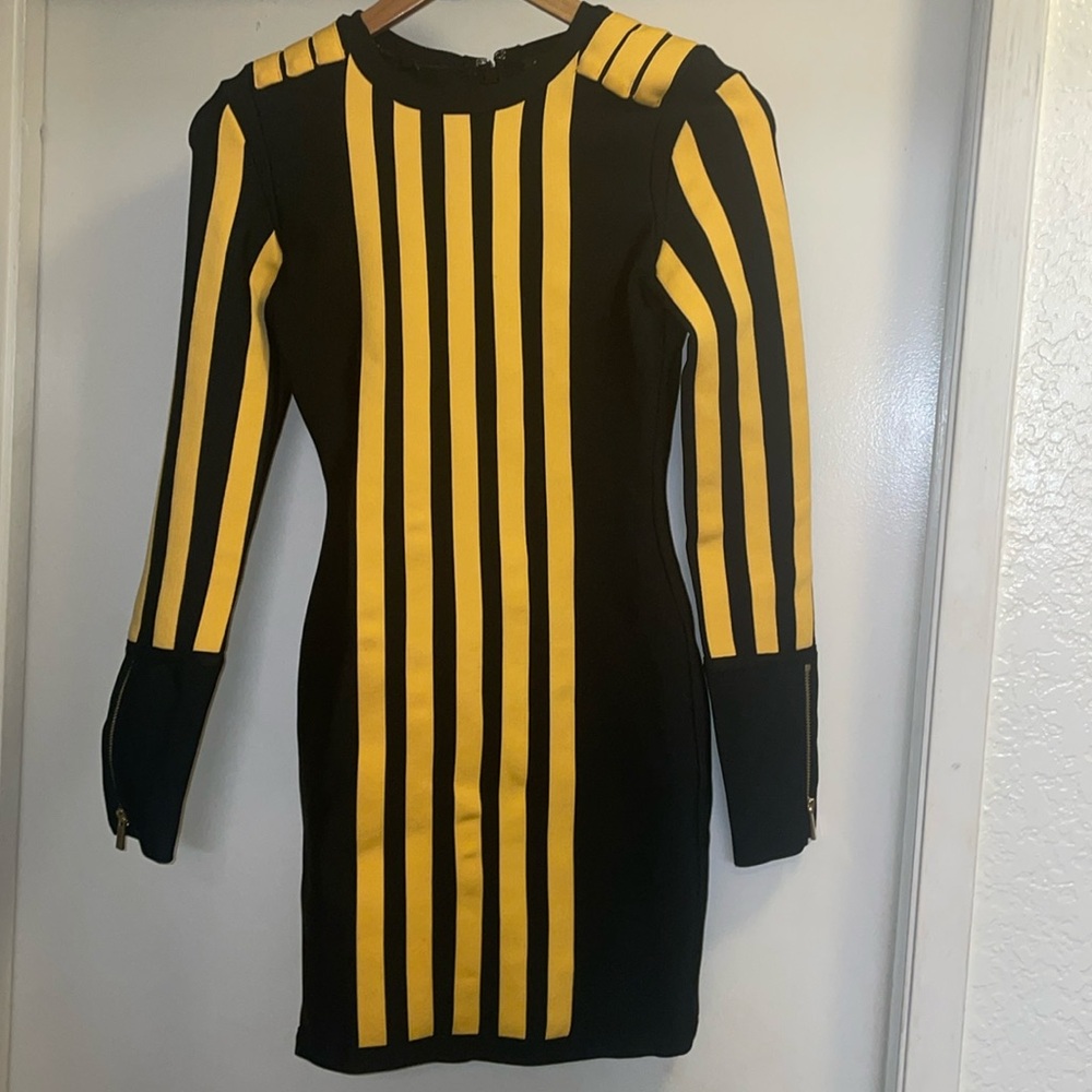 Black & Yellow Dress